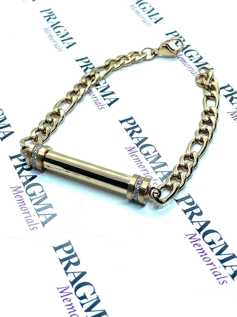 Cylinder Keepsake Cremation Bracelet for Ashes PRAGMA - Cremation Jewellery & Keepsakes Cremation Jewellery cremation necklace