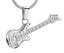 Electric Guitar Cremation Ashes Pendant/Necklace