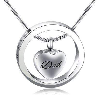 Heart Urn Necklace for Ashes – Cremation Jewelry Keepsake Dad Memorial  Penda-ls – NAM HA LAW FIRM