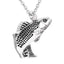 Fish Shaped Pendant - Cremation Jewellery for Ashes