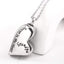 Grandpa Heart Cremation Necklace for Ashes - PRAGMA - Cremation Jewellery & Keepsakes