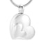 Heart to Heart - Cremation Keepsake Necklace for Ashes - PRAGMA - Cremation Jewellery & Keepsakes
