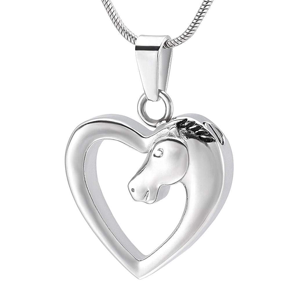 Horse In My Heart - Cremation Pendant for Ashes - PRAGMA - Cremation Jewellery & Keepsakes