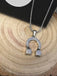 Horse Shoe Cremation Pendant for Ashes PRAGMA - Cremation Jewellery & Keepsakes Cremation Jewellery cremation necklace