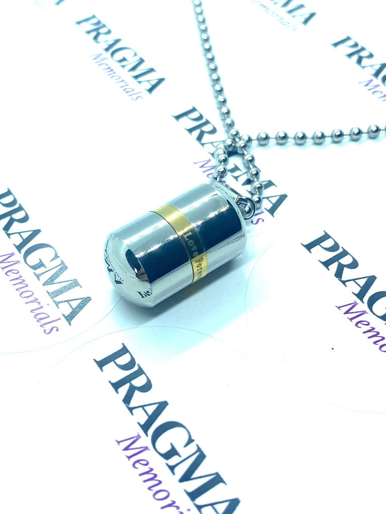 'Love Forever' Capsule - Cremation Chain & Pendant Pragma-memorials Cremation Jewellery cremation necklace