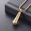 Music Microphone - Cremation Keepsake Necklace for Ashes