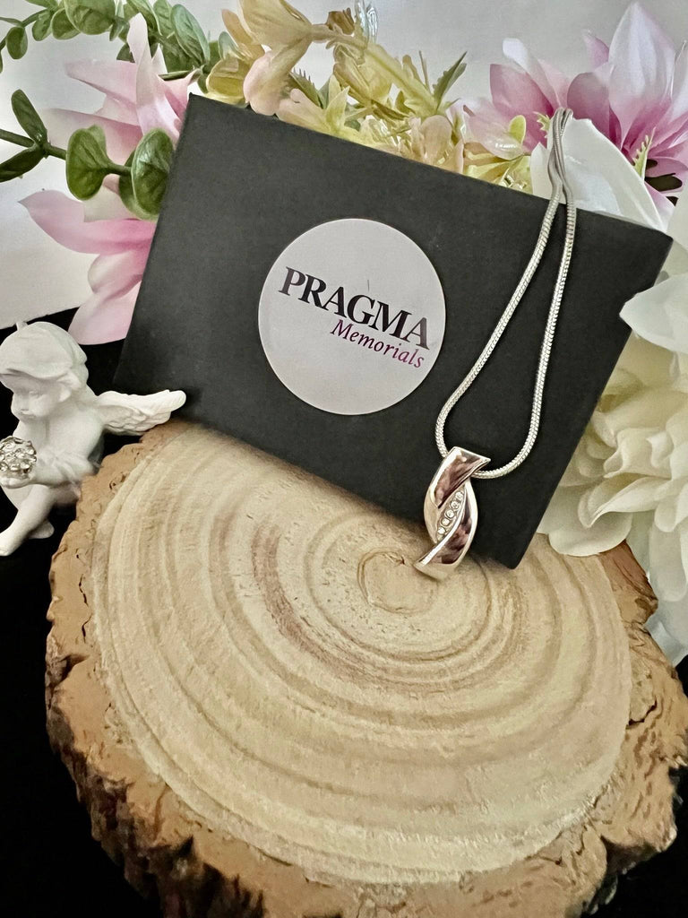 Circle of Love Cremation Ashes Memorial Necklace – Nicky Robin Memorial  Jewellery