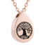 Tear Drop Tree of Life Ashes Pendant - PRAGMA - Cremation Jewellery & Keepsakes